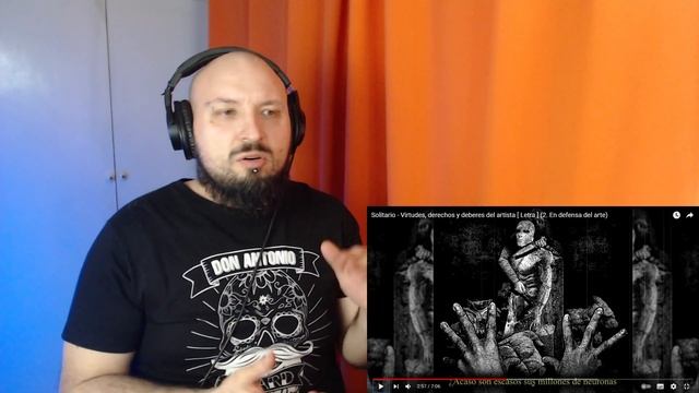 SOLITARIO - EN DEFENSA DEL ARTE 0-1-2-3-4 // BATERISTA REACCIONA // Nacho Lahuerta смотреть онлайн