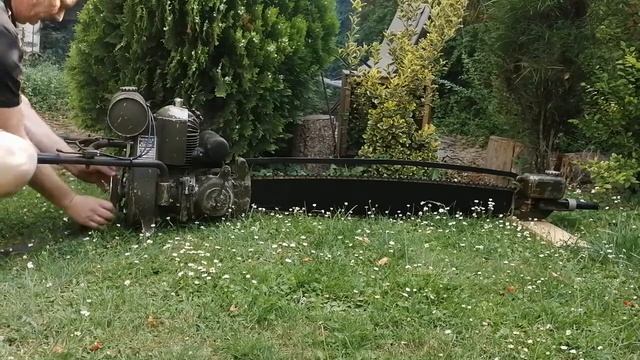 Parosa SMS 208 Zweimannsäge, Motorsäge, chainsaw смотреть онлайн