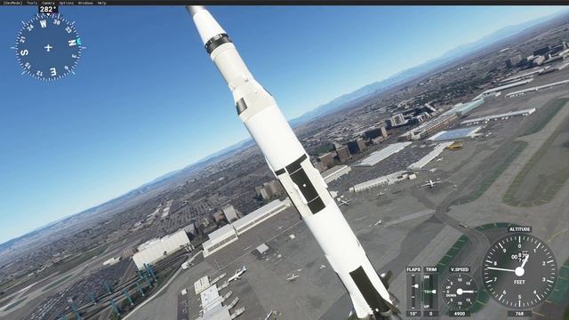 Saturn V ROCKET MOD MSFS 2020 (Download) смотреть онлайн