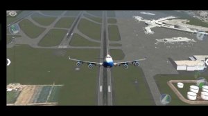 Boeing 747-400 Maximum Weight Takeoff | X-Plane 11 Mobile | Simulator GamePlay