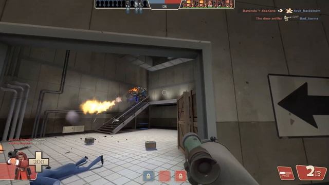 Team Fortress 2 Soldier Gameplay смотреть онлайн