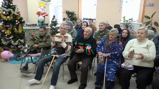 Благотворительная акция "Доброе сердце" в Волковысском доме-интернате смотреть онлайн
