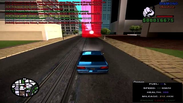 Diamond RP Amber | Часть 4 | Сдаю на права [60fps] смотреть онлайн