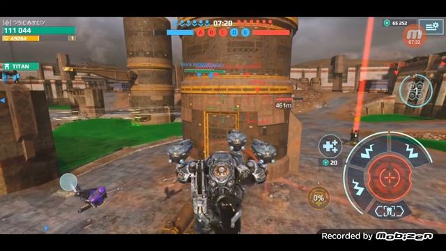 Erebus на 3-х Xel в игре War robots (2 часть) смотреть онлайн