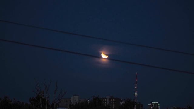 Лунное затмение из Петрозаводска смотреть онлайн