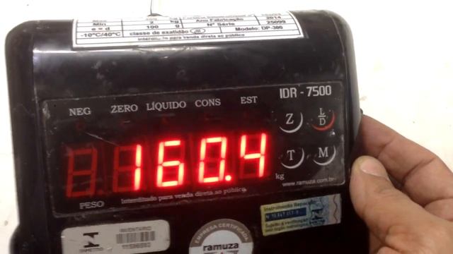 Calibração Indicador Ramuza IDR-7500 смотреть онлайн