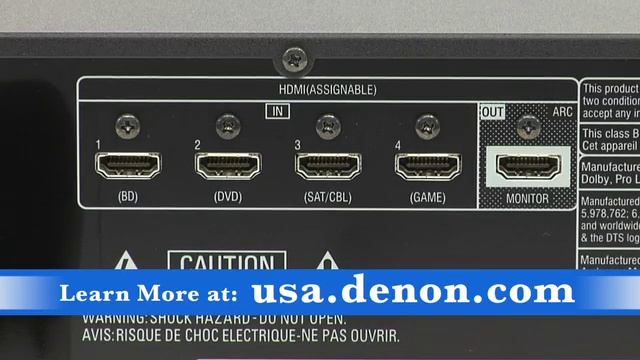 DENON AVR-1611 смотреть онлайн