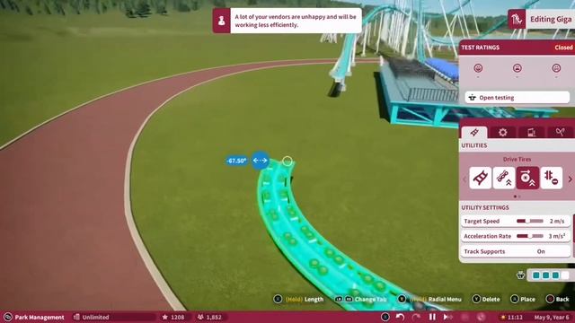 JohnnY Lake Episode 4: HYPER COASTER Speed Build (Planet Coaster Console Edition)