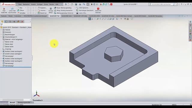 SolidCAM 2019 – Verbesserte Teile Synchronisation Smart Fläche смотреть онлайн
