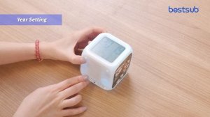 Setup Tutorial - Sublimation Glowing Led Color Change Digital Alarm Clock