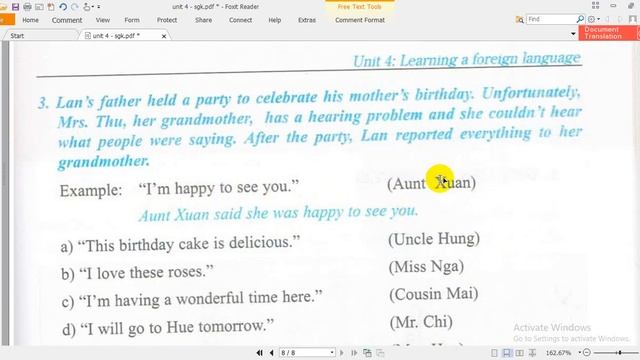 Unit 4 - English 9 - LEARNING A FOREIGN LANGUAGE - LANGUAGE FOCUS 2 - SGK TIẾNG ANH 9 смотреть онлайн