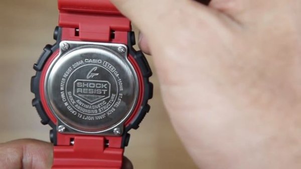 CASIO G-SHOCK GA-110HR-1A DUAL TONE RESIN BAND - UNBOXING