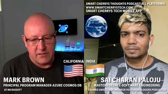 Chatting With Principle Program Manager - Azure Cosmos DB At Microsoft Mark Brown | #SaiCharanPaloj
