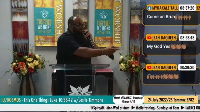 IU/KOSMOS - This One Thing! Luke 10:38-42 w/Leslie Timmons 7/24/2022 смотреть онлайн