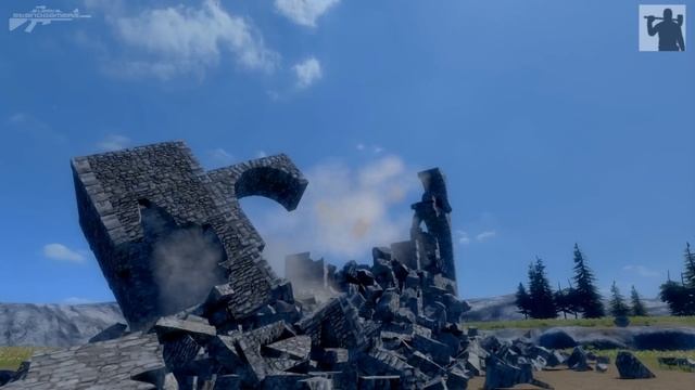 Medieval Engineers - Structural Integrity, Crack,Fracture Collapse смотреть онлайн