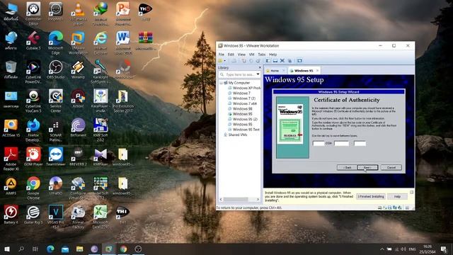 ลง Windows 95 บน vmware смотреть онлайн