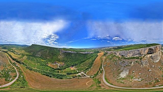 3D панорама. Пещерный город "Качи-Кальон" смотреть онлайн