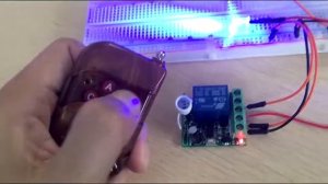 How to program 433mhz DC 12V 1CH RF Relay Transmitter and Receiver Module