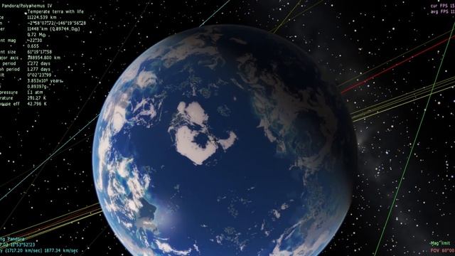 SpaceEngine Exploration #13 0.96 Version Pandora, Weird Worlds,lots Of Lag And Much More