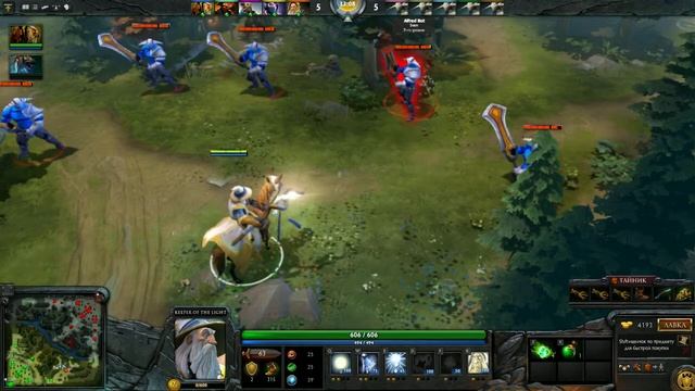Dota 2 Items : Keeper of the Ligth - Dressings of the First Light смотреть онлайн