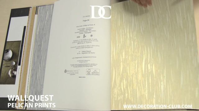 Обои Wallquest Pelican Print SWATCH смотреть онлайн