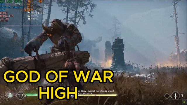 XEON 2666 V3 UNLOCK + GTX 1660 SUPER - GOD OF WAR HIGH & ULTRA PRESETS смотреть онлайн