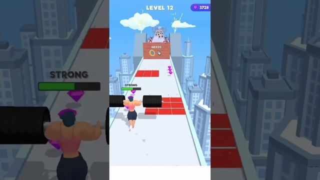 WEIGHT RUNNER 3D – Gameplay All Levels Walkthrough Android,iOs (Levels 11-12) смотреть онлайн