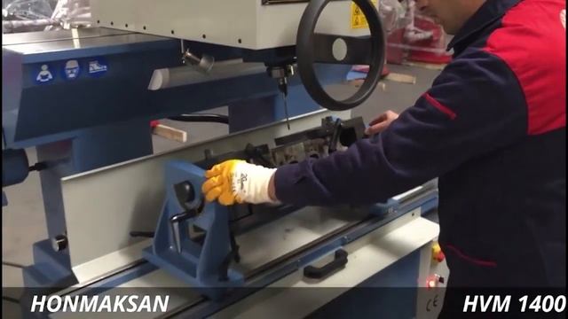 Станок для обработки сёдел и направляющих клапанов HVM 1400 смотреть онлайн