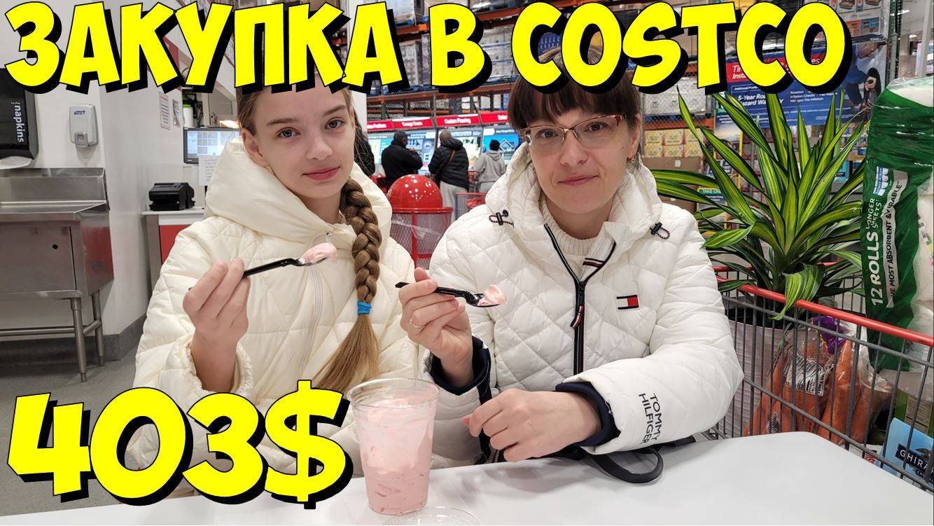 США. Закупка в Costco на 403 доллара