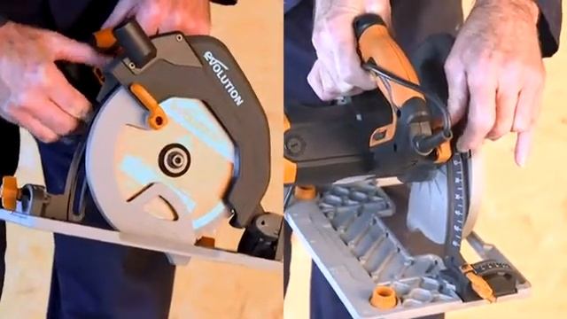 Multifunkční okružní pila R185CCSX Evolution, 1600W, Ø185 mm смотреть онлайн