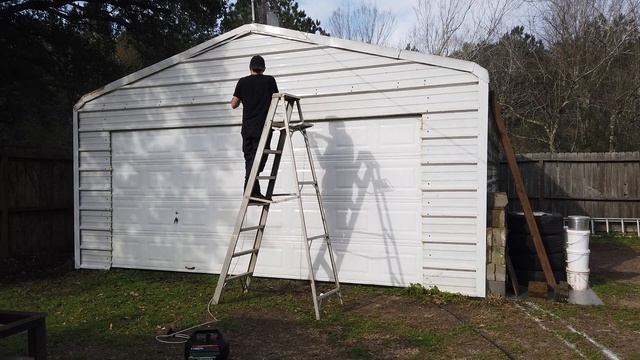 Greenworks 1700 PSI pressure washer review! Cleaning the shop!! (Link in Description!) смотреть онлайн