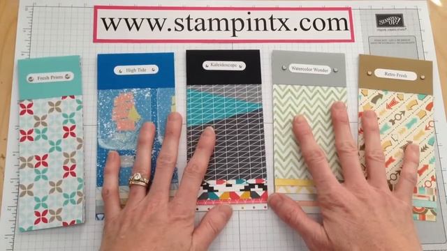 Stampin' Up! Occasions Catalog Swatch Books with Designer Series Paper смотреть онлайн