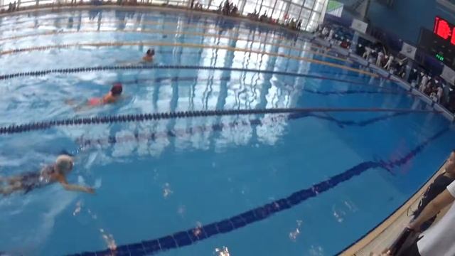 171119 брасс 50 м Кальмаева Настя 2009 2 дор 1мин00сек99