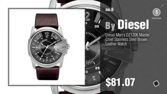 Top 10 Diesel Watches // New & Popular 2017 смотреть онлайн