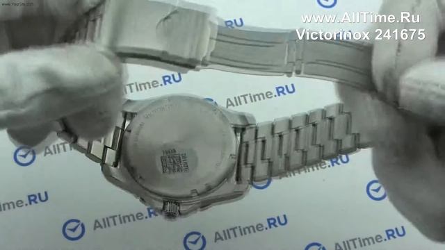 Обзор. Мужские наручные часы Victorinox 241675 смотреть онлайн