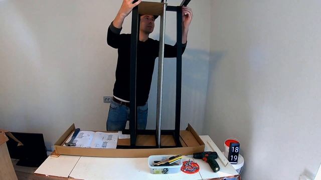 Timelapse - IKEA Shoe Rack Tjusig Assembly смотреть онлайн
