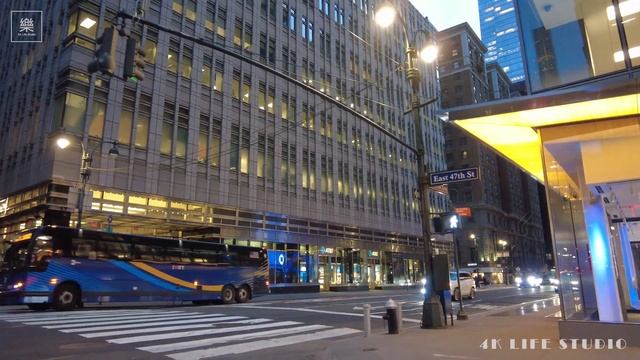 [Full Version] 4K Walking Tour | New York City Manhattan Madison Avenue Times Square Walk Tour смотреть онлайн