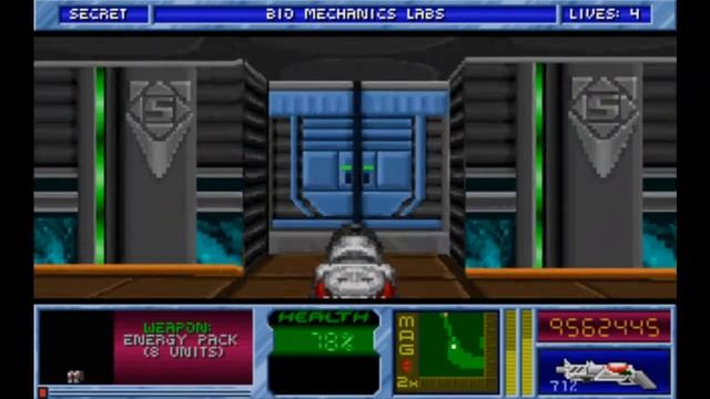 Blake Stone: Planet Strike Area 23 (secret 3): Bio Mechanics Labs (100%)