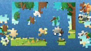 Пазлы Тима и Тома. Тима и Тома в лесу. Puzzle Tima and Toma Video Game