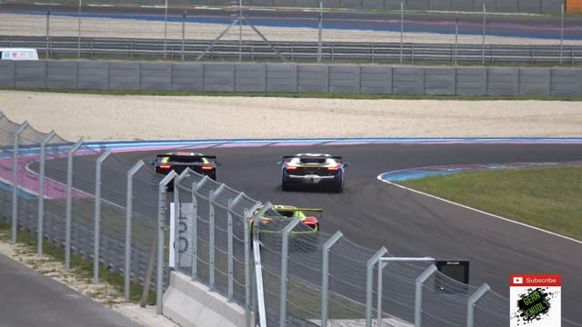 Ferrari 296 Challenge Pure Sound at Balaton Park Circuit смотреть онлайн