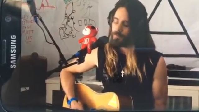 Witness Jared Leto / 30 Seconds to Mars acoustic смотреть онлайн