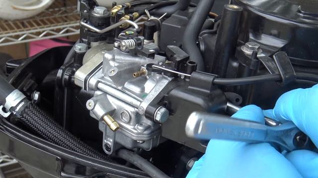 2019 MERCURY 3.5 OUTBOARD CARBURETOR REMOVAL / IN-LINE FUEL FILTER