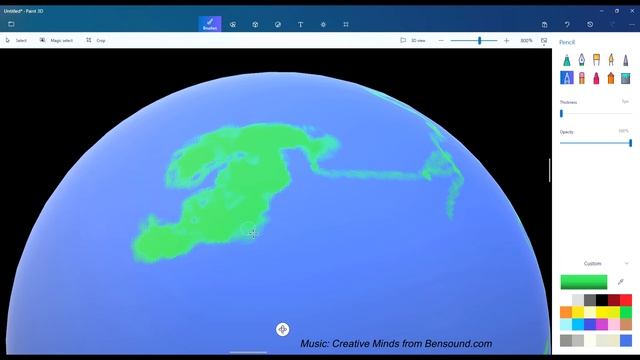 How to create interior solar system planets in Paint 3D "by Niko" смотреть онлайн
