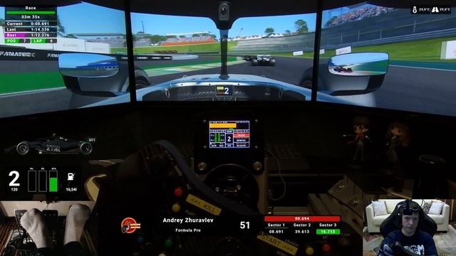 rFactor 2 - Autodromo Jose Carlos Pace - Formula Pro смотреть онлайн