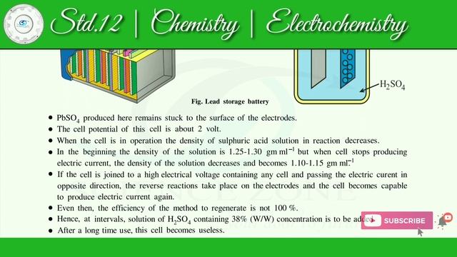 12th | Chem | NCERT | Electrochemistry | Primary Cell, Secondary Cell, Fuel Cell & Corrosion | 09