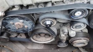 Ремень генератора в обход компрессора кондиционера