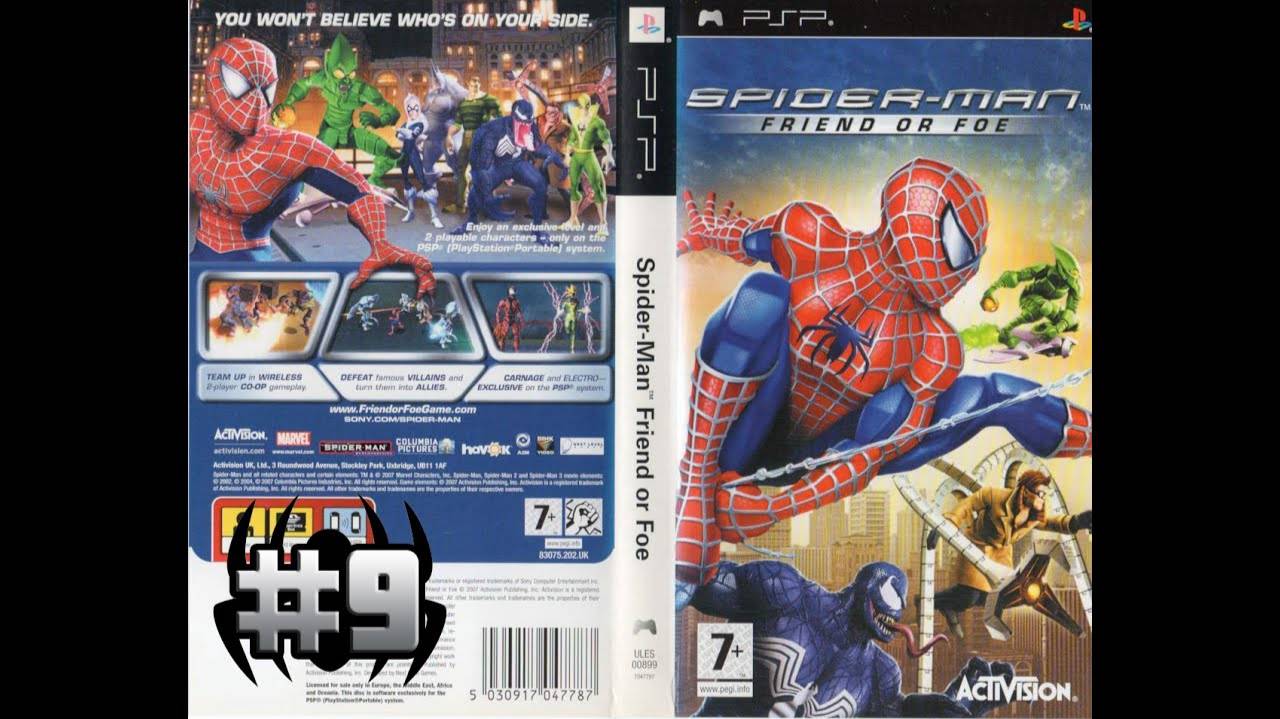 Spider-Man: Friend or Foe (PSP)-Песочный Человек #9.