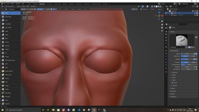 Sculpting with Blender as a beginner (Timelapse) смотреть онлайн