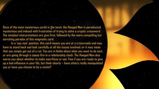 learn about "The Hanged Man", free online tarot card reading course смотреть онлайн