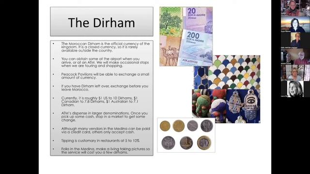 Part 1:  Handmade Morocco Creative Tour Information Zoom Meet Up